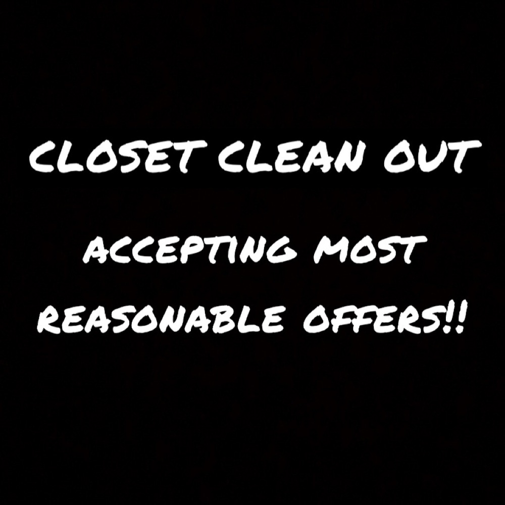 CLOSET CLEAN OUT
